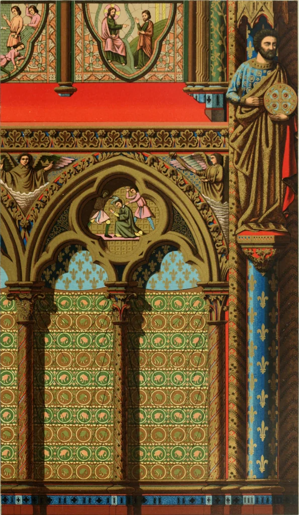 An illustration from The arts in the Middle Ages and the Renaissance, 1886, leaf 354