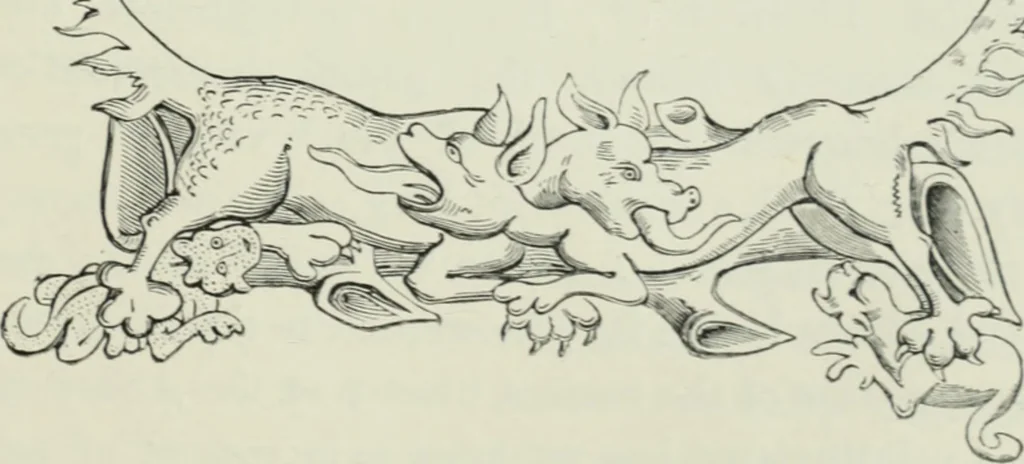 An illustration from The arts in the Middle Ages and the Renaissance, 1886, leaf 406