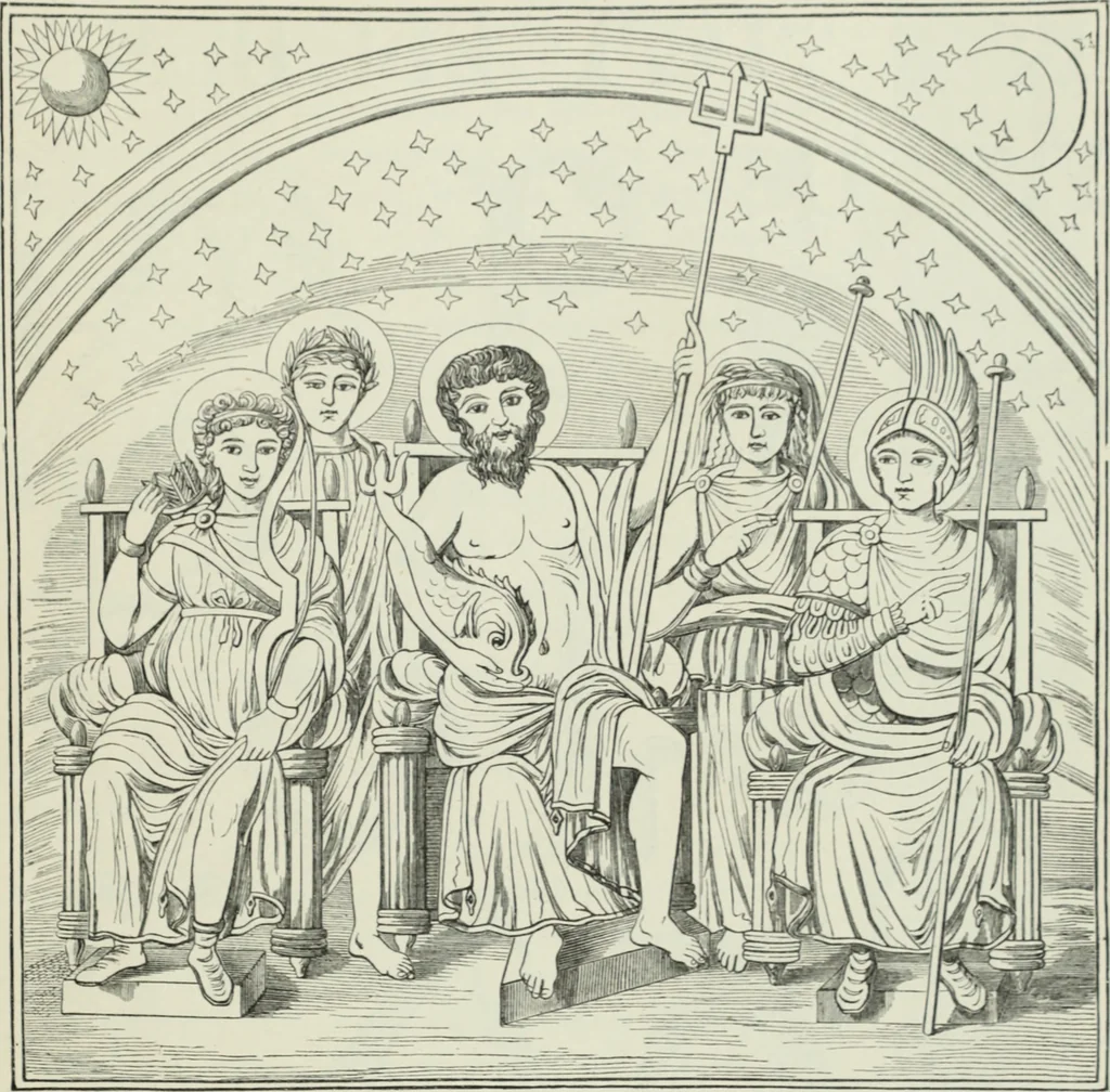 An illustration from The arts in the Middle Ages and the Renaissance, 1886, leaf 408