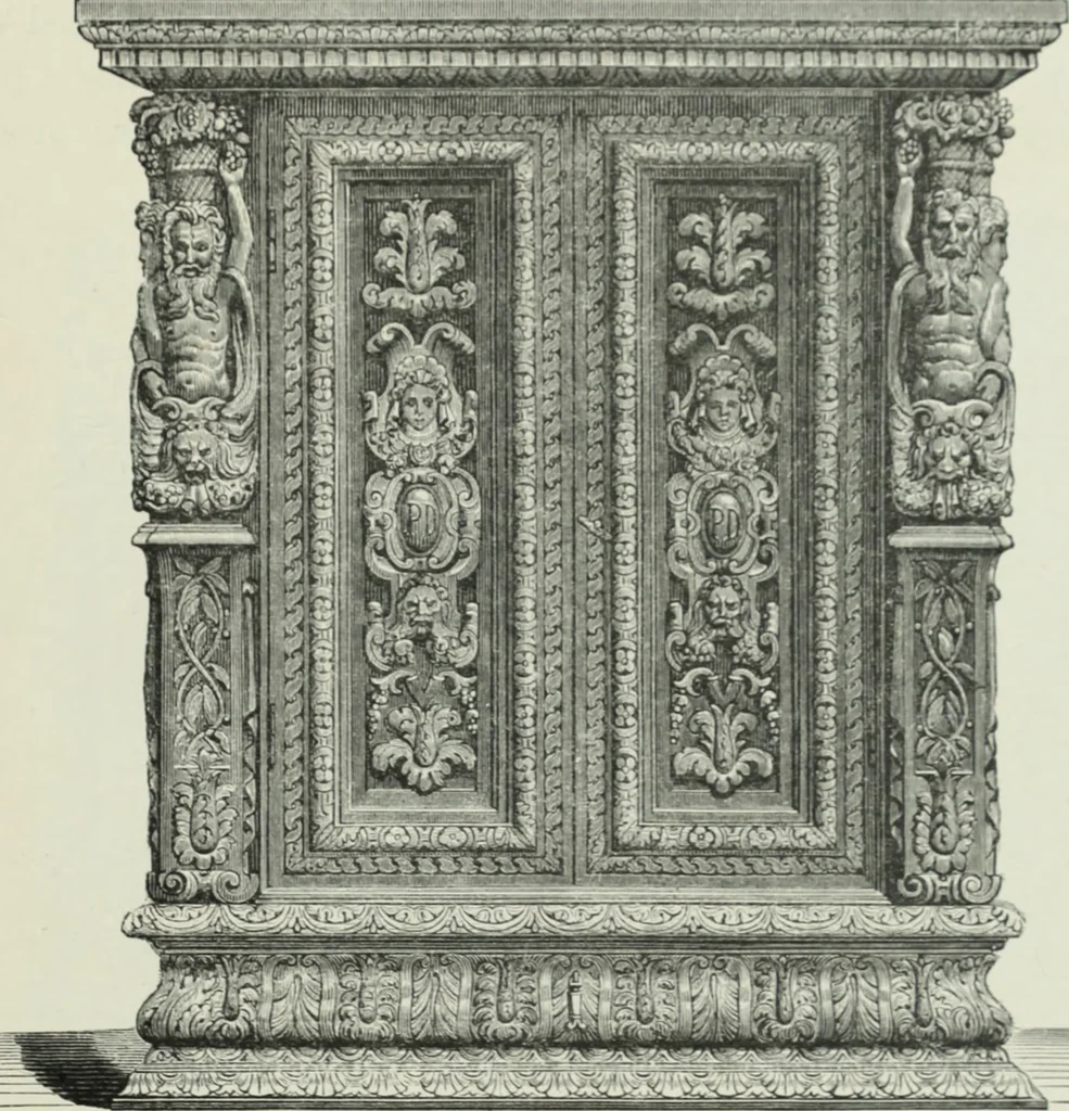 An illustration from The arts in the Middle Ages and the Renaissance, 1886, leaf 48