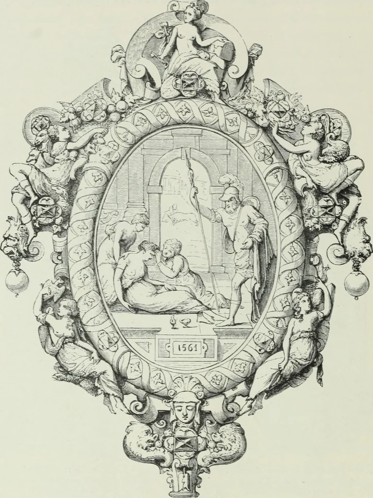 An illustration from The arts in the Middle Ages and the Renaissance, 1886, leaf 51