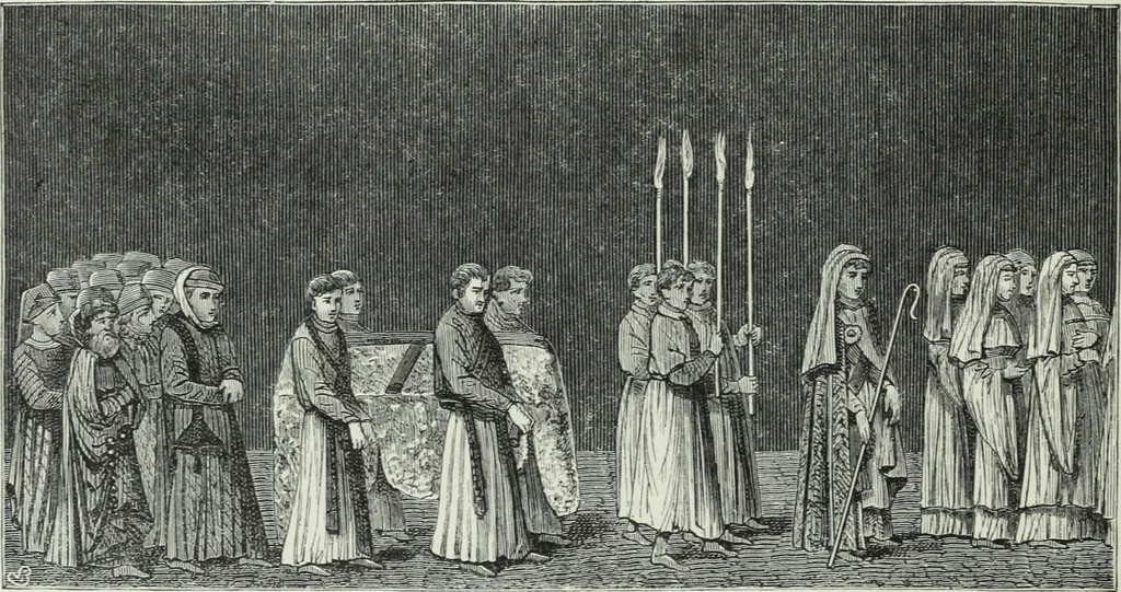 An illustration from The arts in the Middle Ages and the Renaissance, 1886, leaf 55