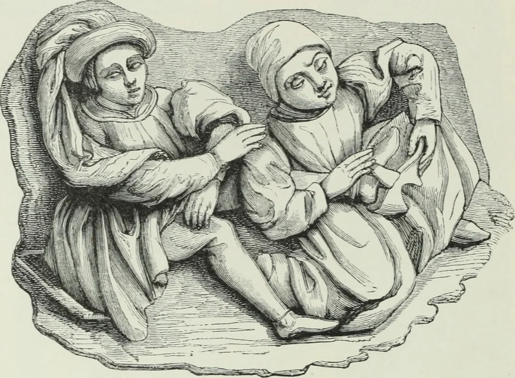 An illustration from The arts in the Middle Ages and the Renaissance, 1886, leaf 59