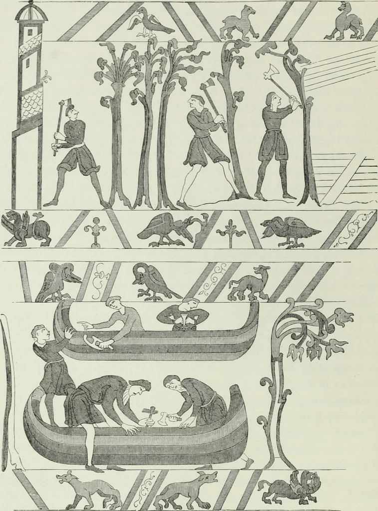 An illustration from The arts in the Middle Ages and the Renaissance, 1886, leaf 65