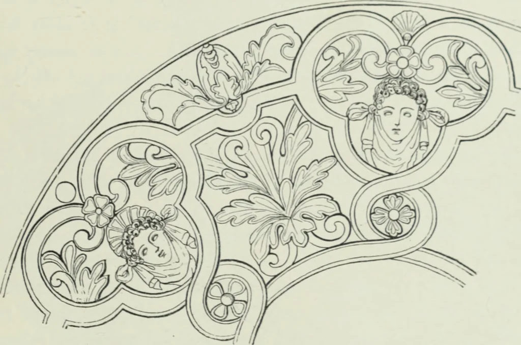 An illustration from The arts in the Middle Ages and the Renaissance, 1886, leaf 90