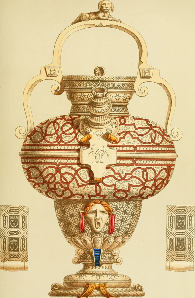 An illustration from The arts in the Middle Ages, and at the period of the Renaissance, 1875, leaf 102
