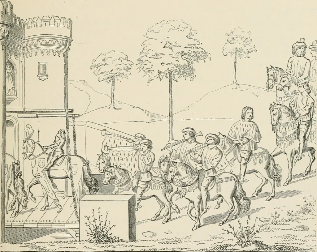 An illustration from The arts in the Middle Ages, and at the period of the Renaissance, 1875, leaf 152