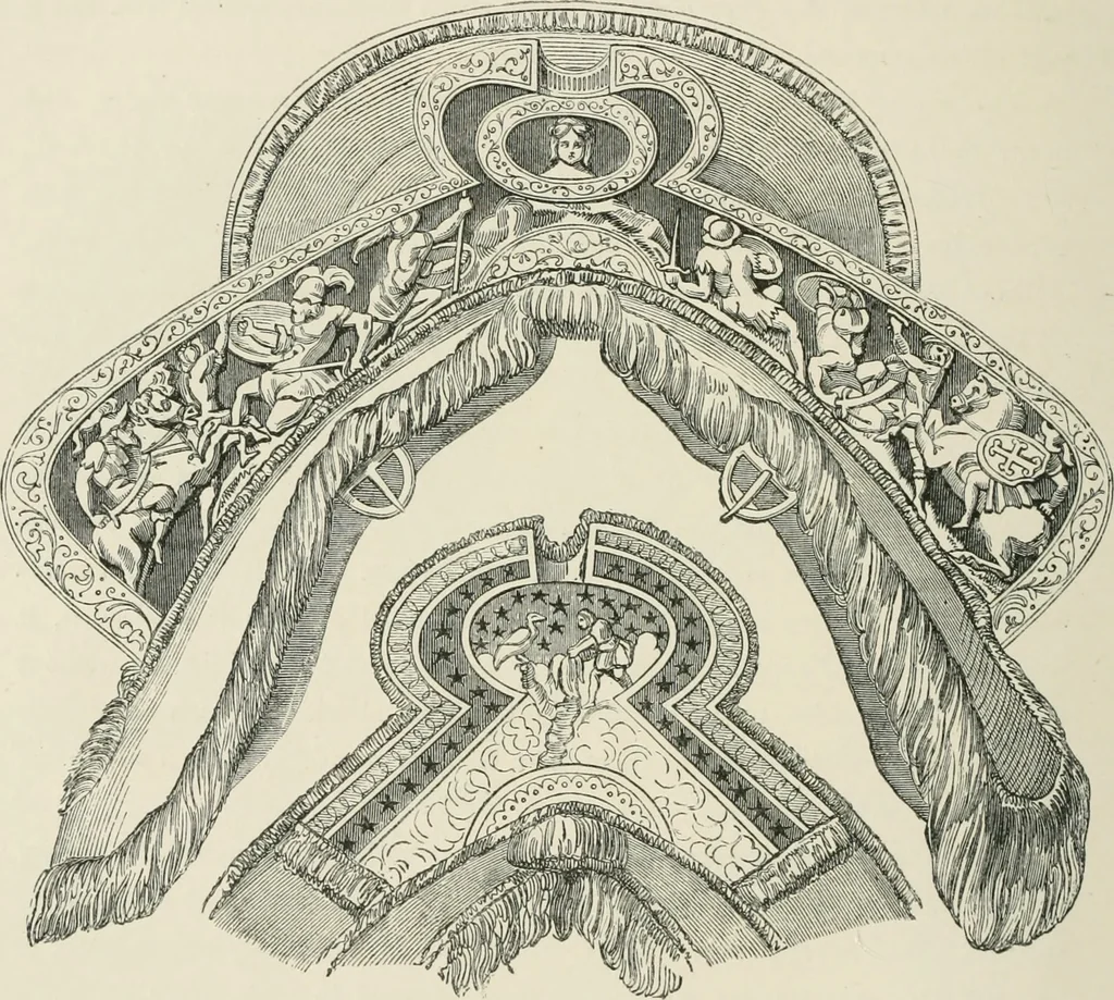 An illustration from The arts in the Middle Ages, and at the period of the Renaissance, 1875, leaf 157