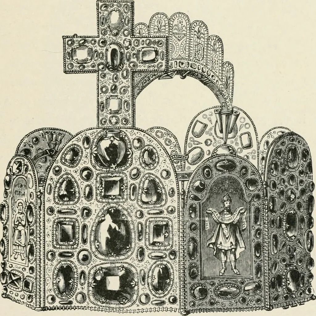 An illustration from The arts in the Middle Ages, and at the period of the Renaissance, 1875, leaf 172