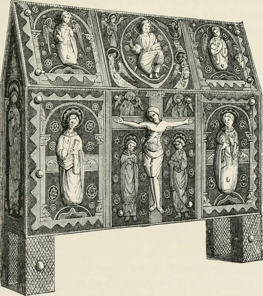 An illustration from The arts in the Middle Ages, and at the period of the Renaissance, 1875, leaf 176