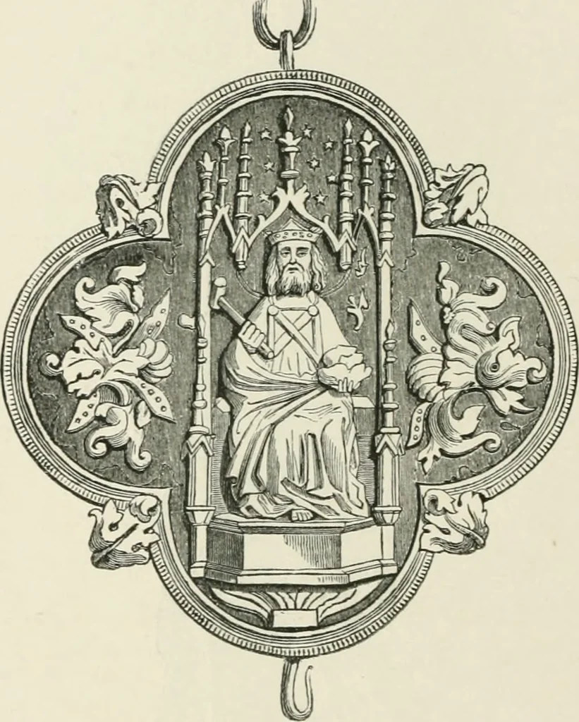 An illustration from The arts in the Middle Ages, and at the period of the Renaissance, 1875, leaf 189