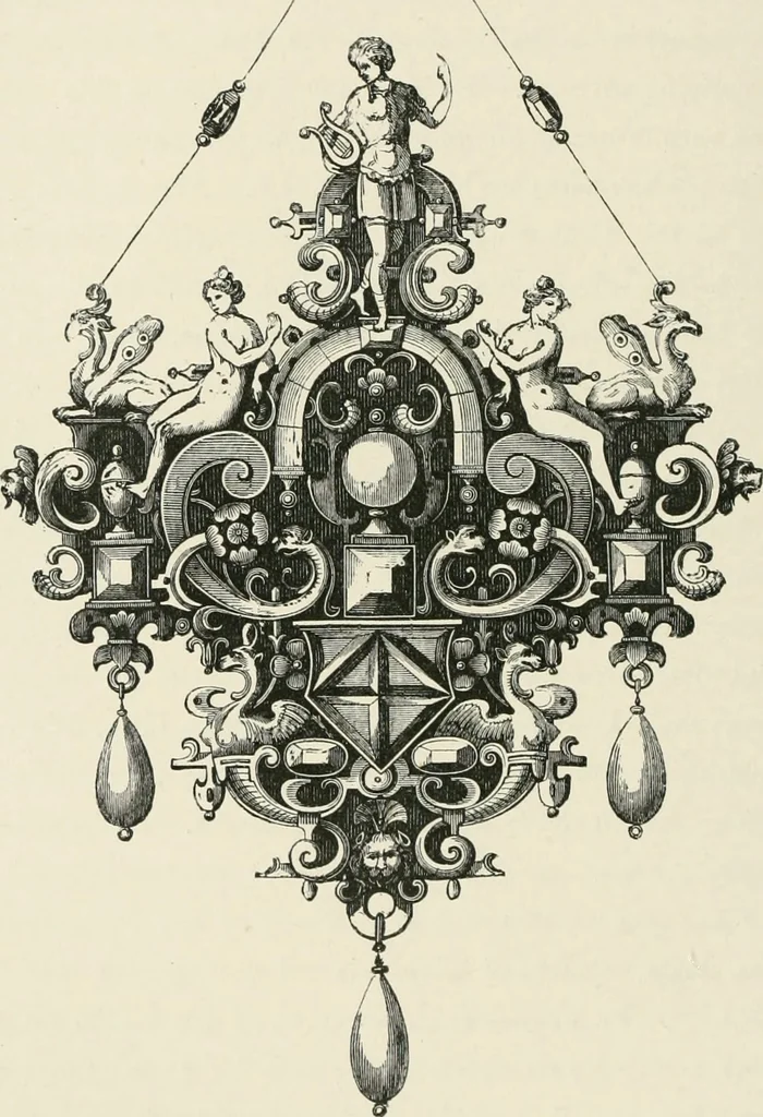 An illustration from The arts in the Middle Ages, and at the period of the Renaissance, 1875, leaf 195