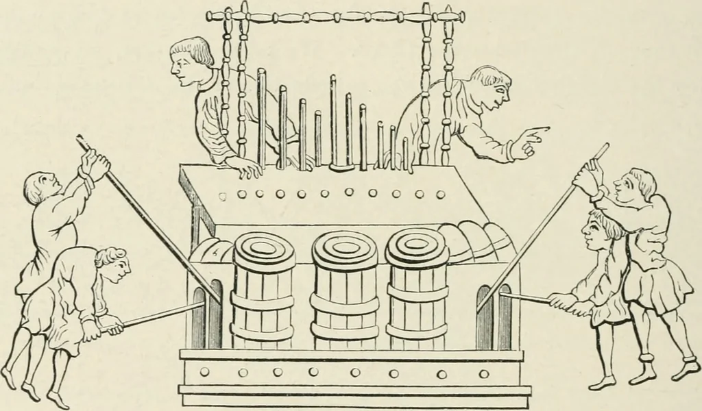An illustration from The arts in the Middle Ages, and at the period of the Renaissance, 1875, leaf 253
