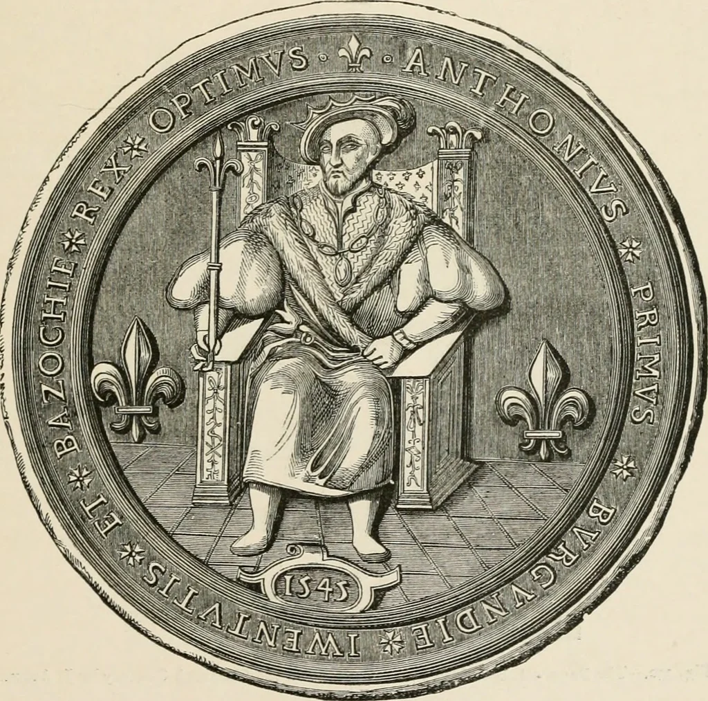 An illustration from The arts in the Middle Ages, and at the period of the Renaissance, 1875, leaf 484