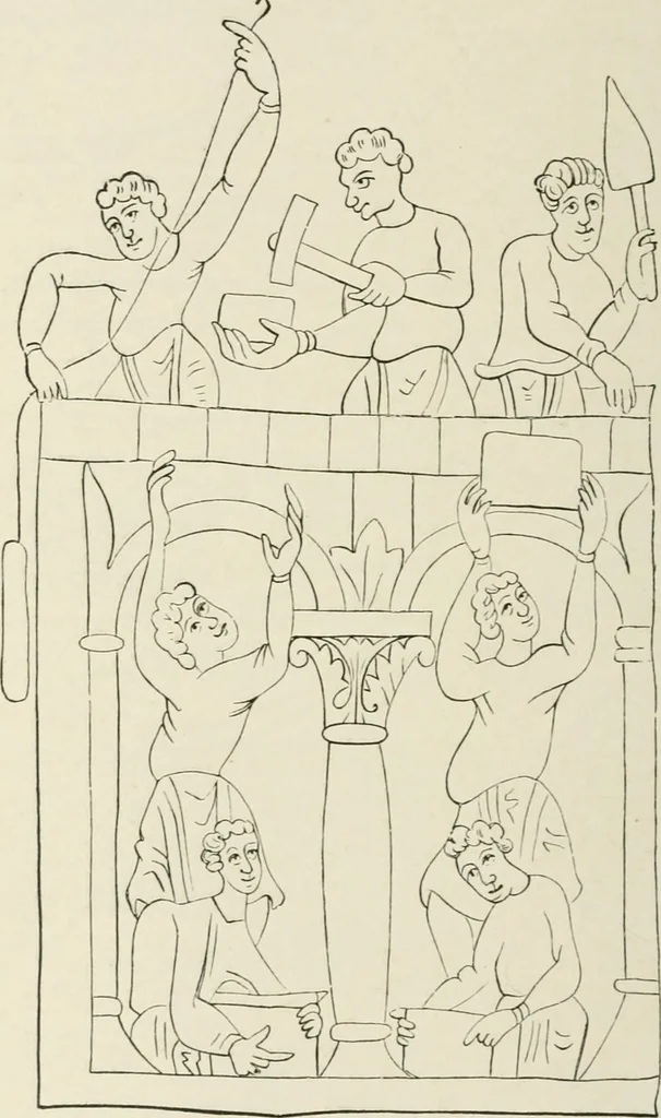 An illustration from The arts in the Middle Ages, and at the period of the Renaissance, 1875, leaf 515