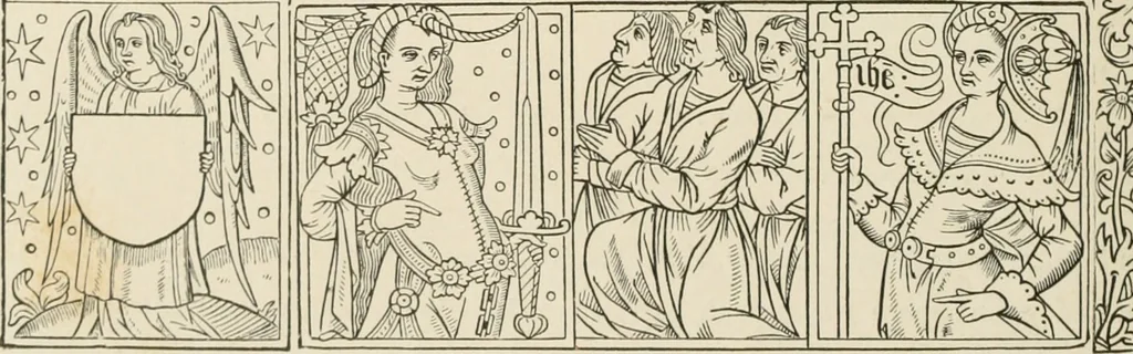 An illustration from The arts in the Middle Ages, and at the period of the Renaissance, 1875, leaf 587