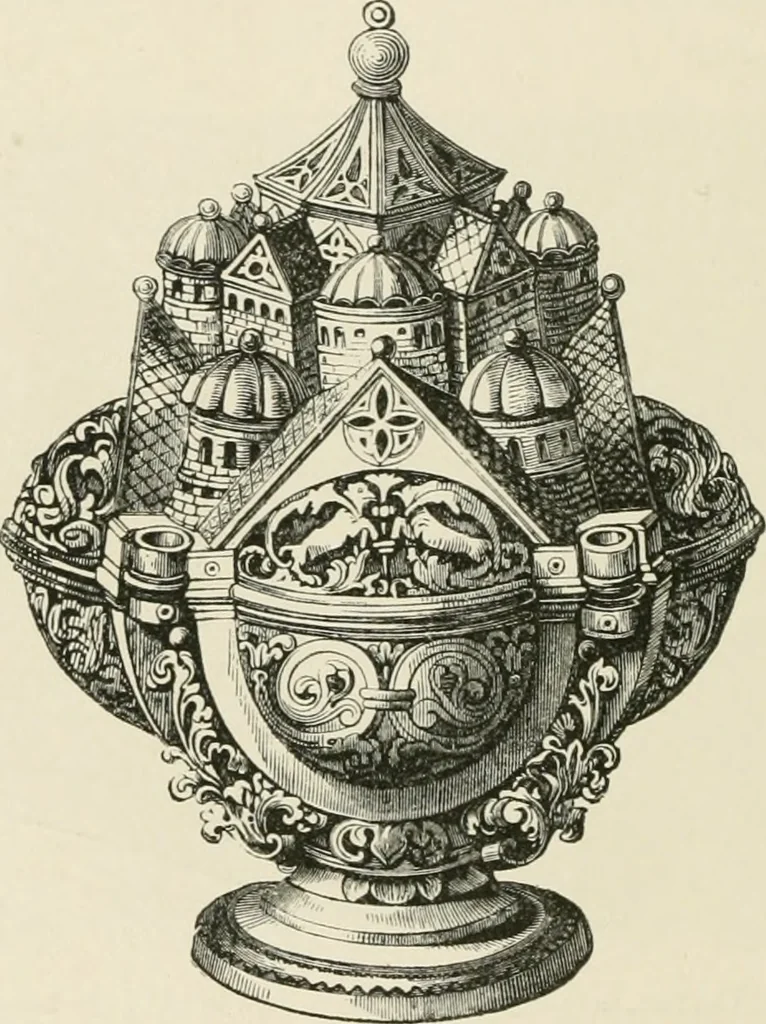 An illustration from The arts in the Middle Ages, and at the period of the Renaissance, 1875, leaf 61