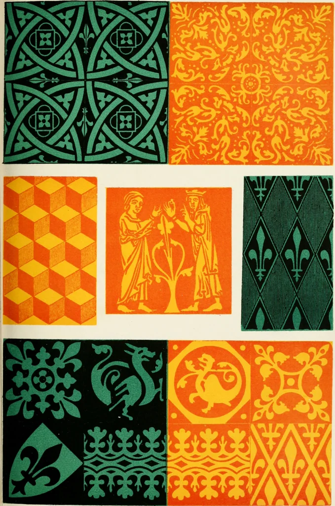An illustration from The arts in the Middle Ages, and at the period of the Renaissance, 1875, leaf 66