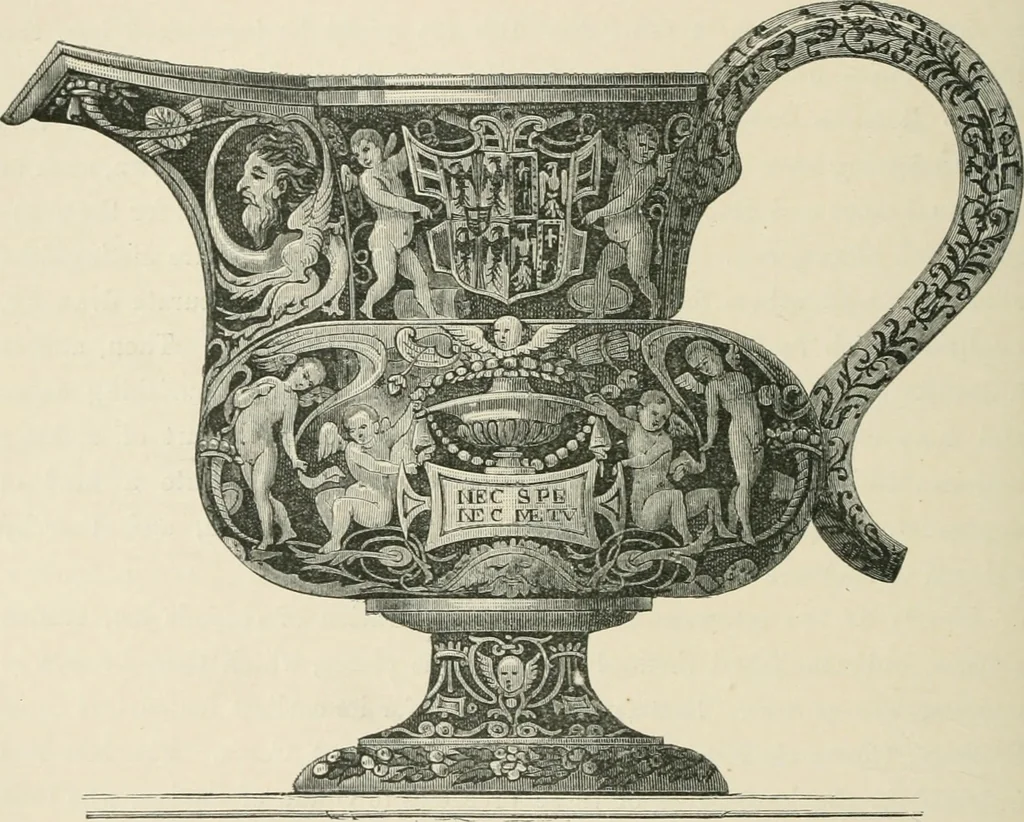 An illustration from The arts in the Middle Ages, and at the period of the Renaissance, 1875, leaf 99