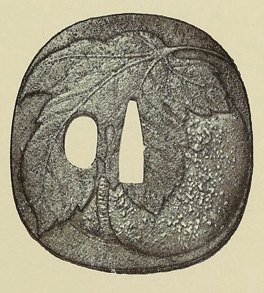 An illustration from The Arts of Japan, 1909, leaf 199
