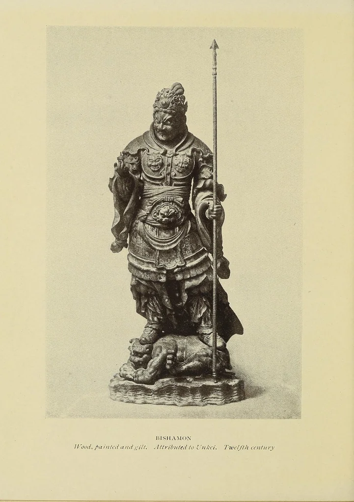 An illustration from The Arts of Japan, 1909, leaf 82