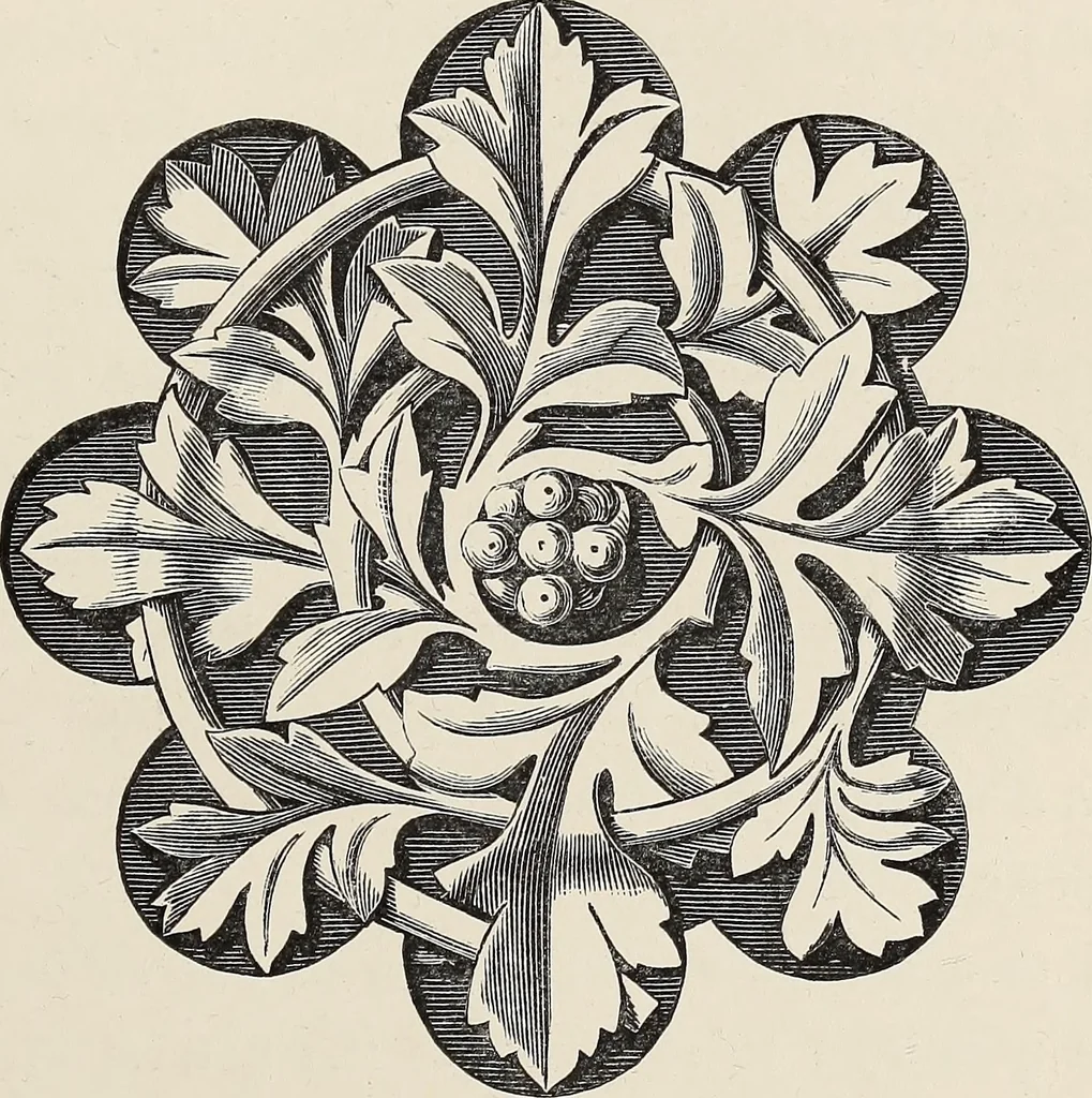 An illustration from Art-studies from nature, as applied to design : for the use of architects, designers, and manufacturers, 1872, leaf 68