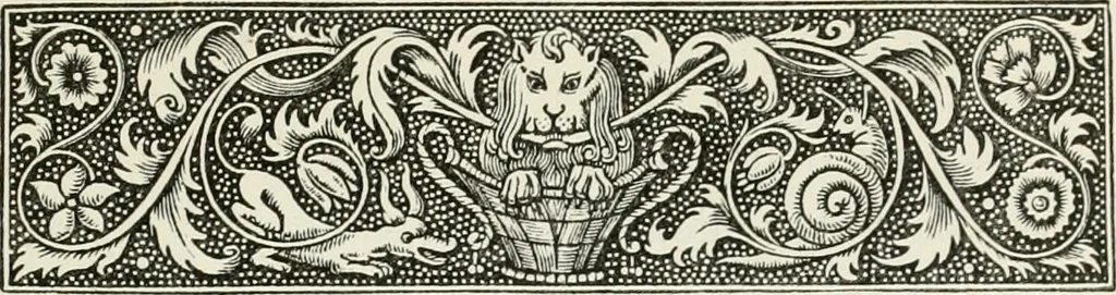 An illustration from Art treasures of the Lambeth library. A description of the illuminated mauscripts, etc;, 1873, leaf 16