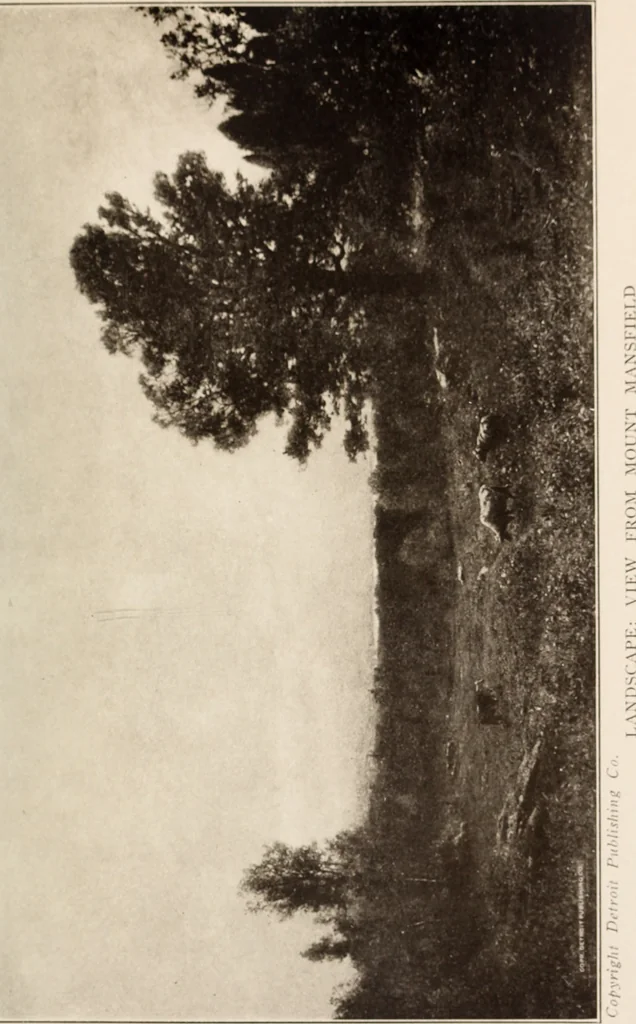 An illustration from The art treasures of Washington : an account of the Corcoran Gallery of Art and of the National Gallery and Museum, with descriptions and criticisms of their contents; including, also, an account of the works of art in the Capitol, and in the Library of Congress, and of the most important statuary in the city, 1912, leaf 126