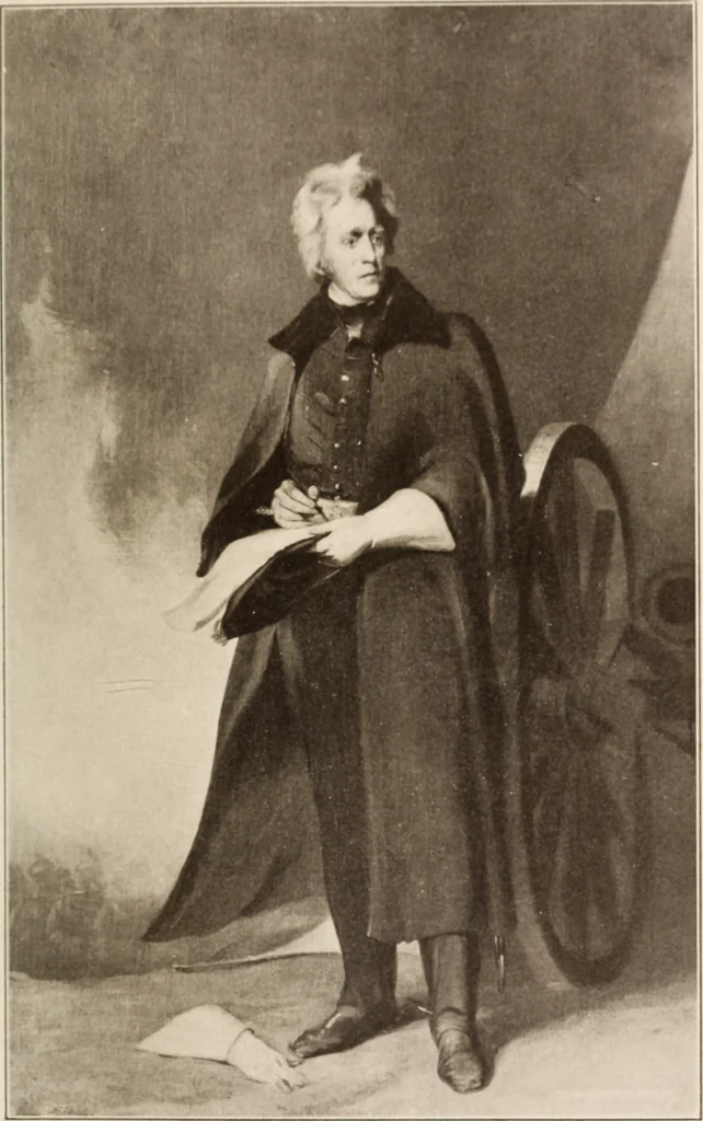 An illustration from The art treasures of Washington : an account of the Corcoran Gallery of Art and of the National Gallery and Museum, with descriptions and criticisms of their contents; including, also, an account of the works of art in the Capitol, and in the Library of Congress, and of the most important statuary in the city, 1912, leaf 144