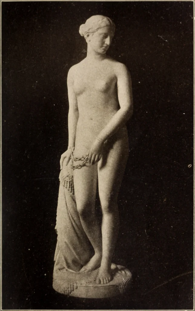 An illustration from The art treasures of Washington : an account of the Corcoran Gallery of Art and of the National Gallery and Museum, with descriptions and criticisms of their contents; including, also, an account of the works of art in the Capitol, and in the Library of Congress, and of the most important statuary in the city, 1912, leaf 270