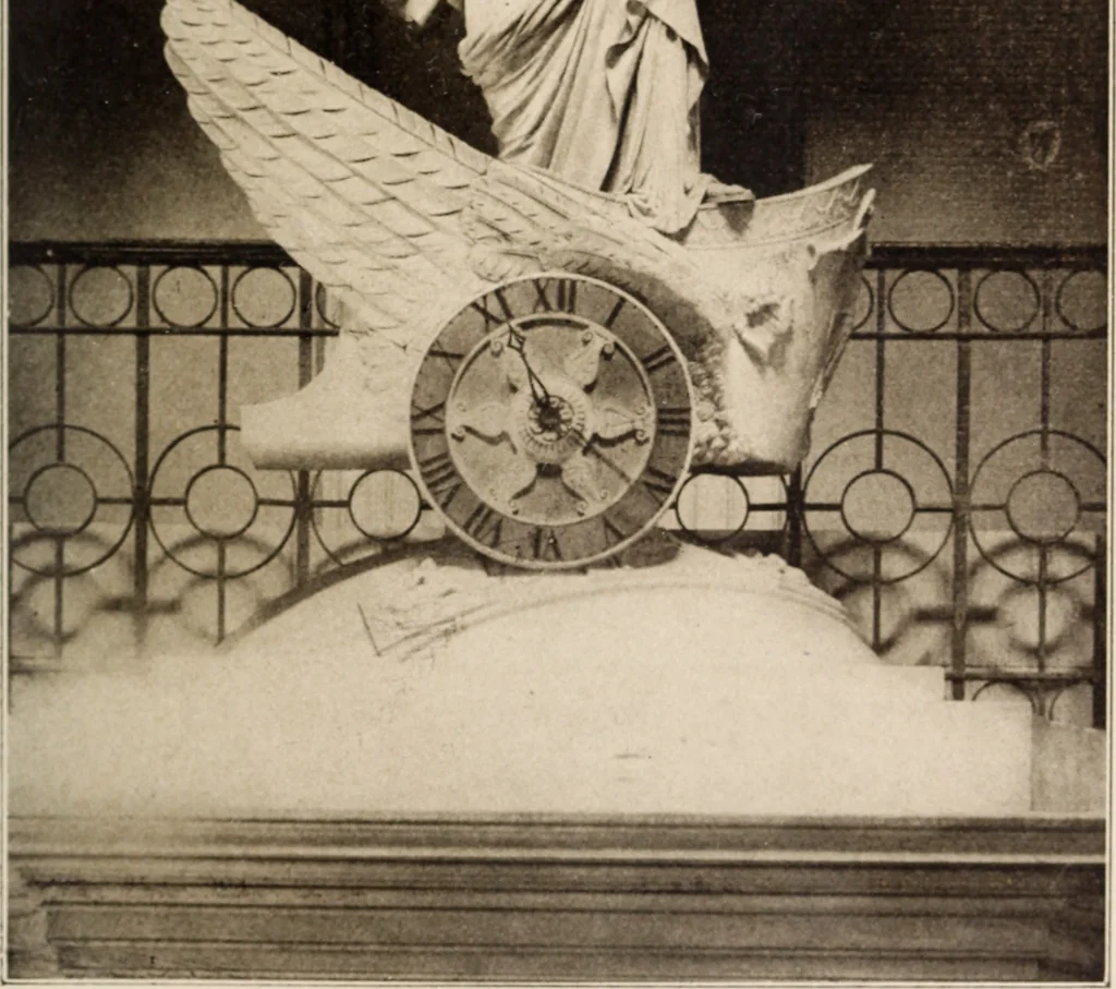 An illustration from The art treasures of Washington : an account of the Corcoran Gallery of Art and of the National Gallery and Museum, with descriptions and criticisms of their contents; including, also, an account of the works of art in the Capitol, and in the Library of Congress, and of the most important statuary in the city, 1912, leaf 418