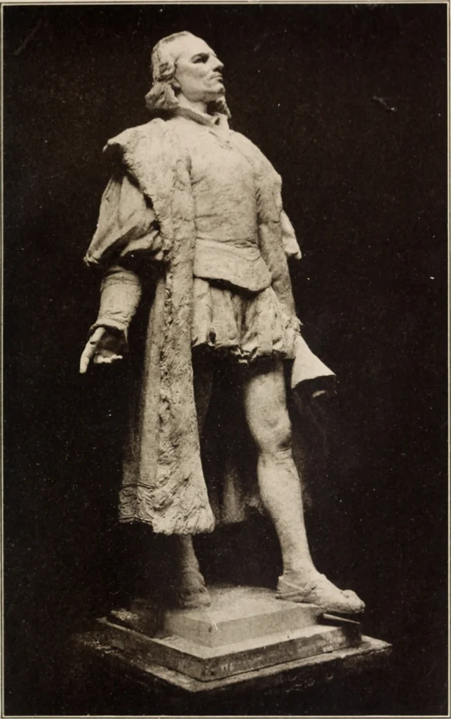 An illustration from The art treasures of Washington : an account of the Corcoran Gallery of Art and of the National Gallery and Museum, with descriptions and criticisms of their contents; including, also, an account of the works of art in the Capitol, and in the Library of Congress, and of the most important statuary in the city, 1912, leaf 506