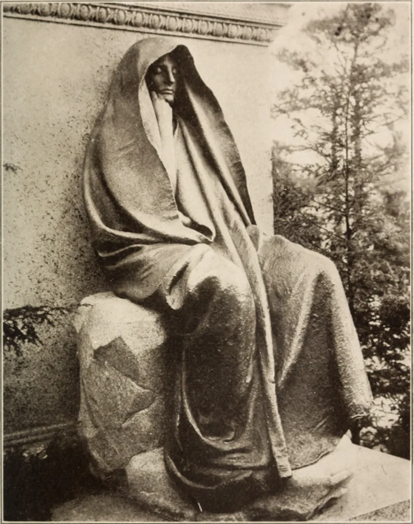 An illustration from The art treasures of Washington : an account of the Corcoran Gallery of Art and of the National Gallery and Museum, with descriptions and criticisms of their contents; including, also, an account of the works of art in the Capitol, and in the Library of Congress, and of the most important statuary in the city, 1912, leaf 520