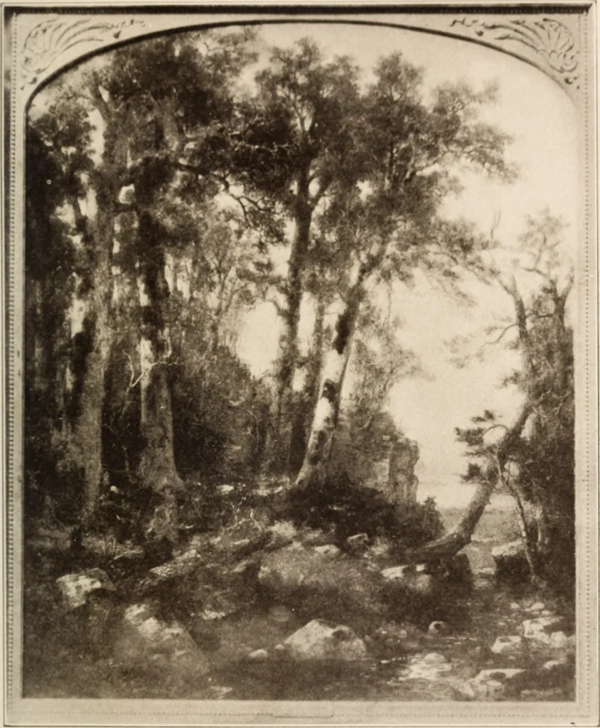 An illustration from The art treasures of Washington : an account of the Corcoran Gallery of Art and of the National Gallery and Museum, with descriptions and criticisms of their contents; including, also, an account of the works of art in the Capitol, and in the Library of Congress, and of the most important statuary in the city, 1912, leaf 92