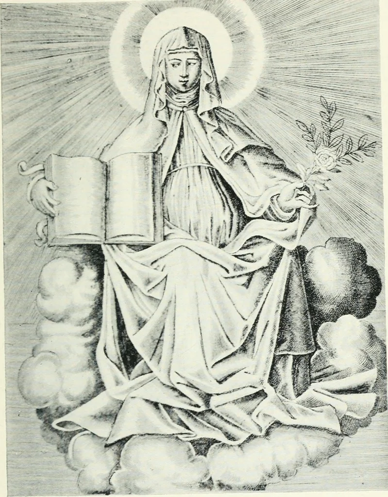An illustration from "As David and the sibyls say" : a sketch of the sibyls and the sibylline oracles, 1905, leaf 32