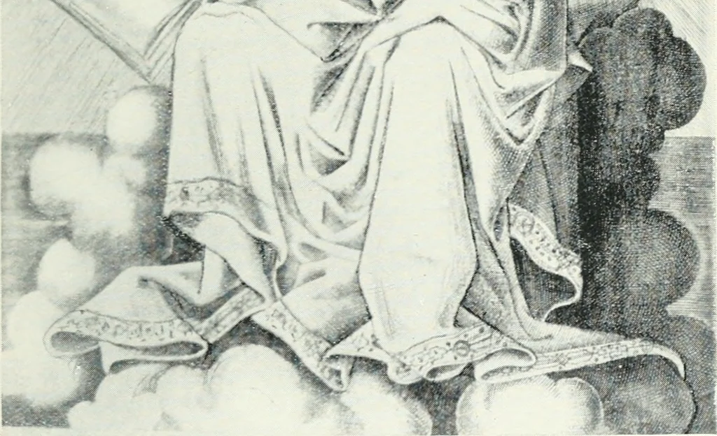 An illustration from "As David and the sibyls say" : a sketch of the sibyls and the sibylline oracles, 1905, leaf 36