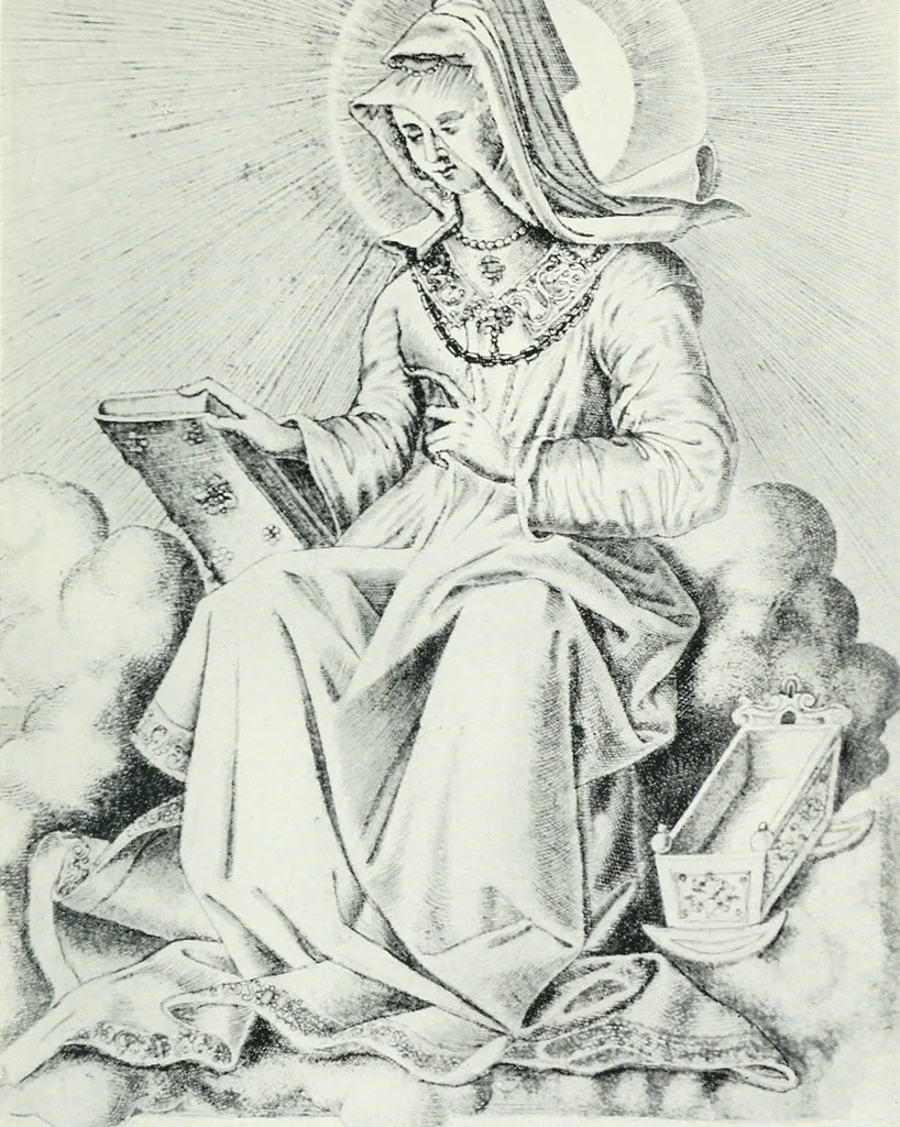 An illustration from "As David and the sibyls say" : a sketch of the sibyls and the sibylline oracles, 1905, leaf 72