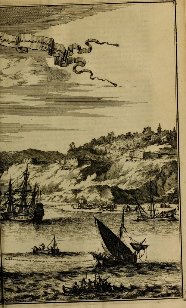 An illustration from Asia, of, Naukeurige beschryving van het rijk des Grooten Mogols, en een groot gedeelte van Indien ..., 1672, leaf 430