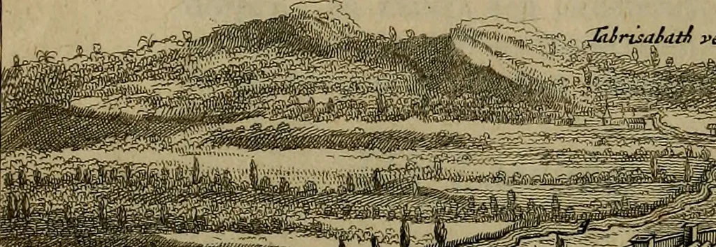 An illustration from Asia, of, Naukeurige beschryving van het rijk des Grooten Mogols, en een groot gedeelte van Indien ..., 1672, leaf 505