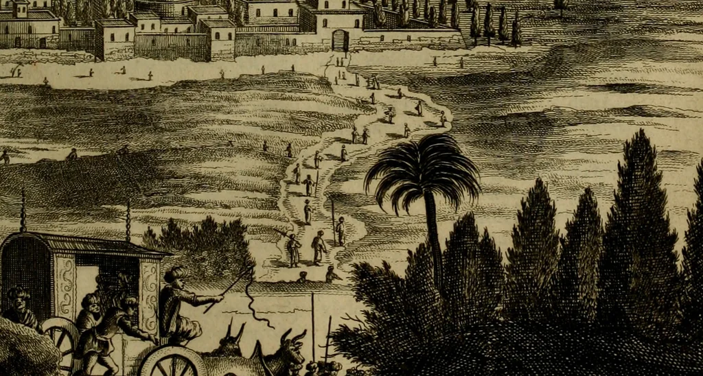 An illustration from Asia, of, Naukeurige beschryving van het rijk des Grooten Mogols, en een groot gedeelte van Indien ..., 1672, leaf 506
