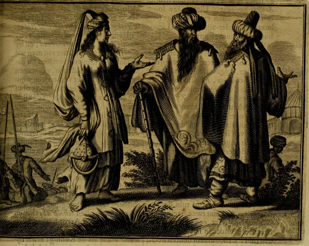An illustration from Asia, of, Naukeurige beschryving van het rijk des Grooten Mogols, en een groot gedeelte van Indien ..., 1672, leaf 514