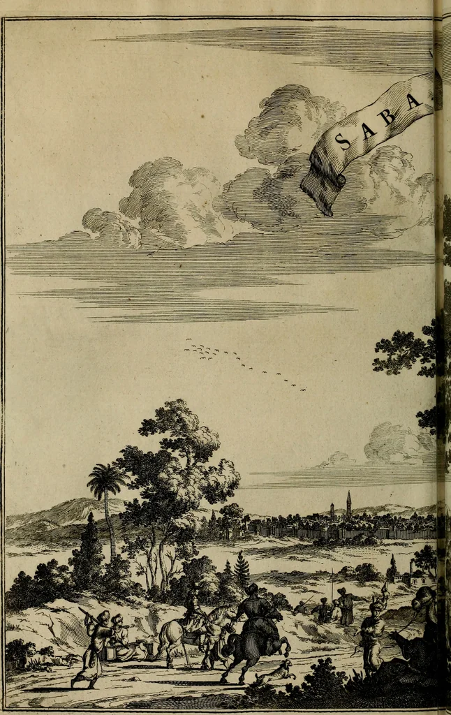An illustration from Asia, of, Naukeurige beschryving van het rijk des Grooten Mogols, en een groot gedeelte van Indien ..., 1672, leaf 521