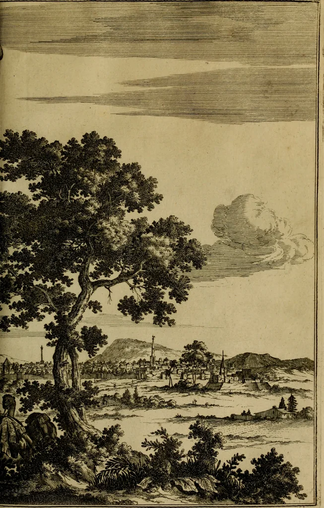 An illustration from Asia, of, Naukeurige beschryving van het rijk des Grooten Mogols, en een groot gedeelte van Indien ..., 1672, leaf 522