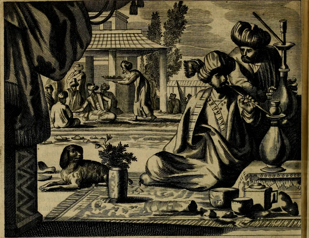 An illustration from Asia, of, Naukeurige beschryving van het rijk des Grooten Mogols, en een groot gedeelte van Indien ..., 1672, leaf 619