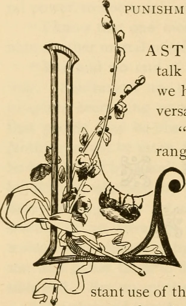 An illustration from As it is to be, 1892, leaf 121