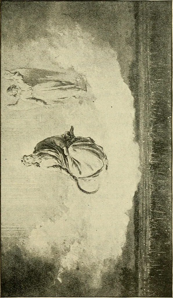 An illustration from As it is to be, 1892, leaf 148