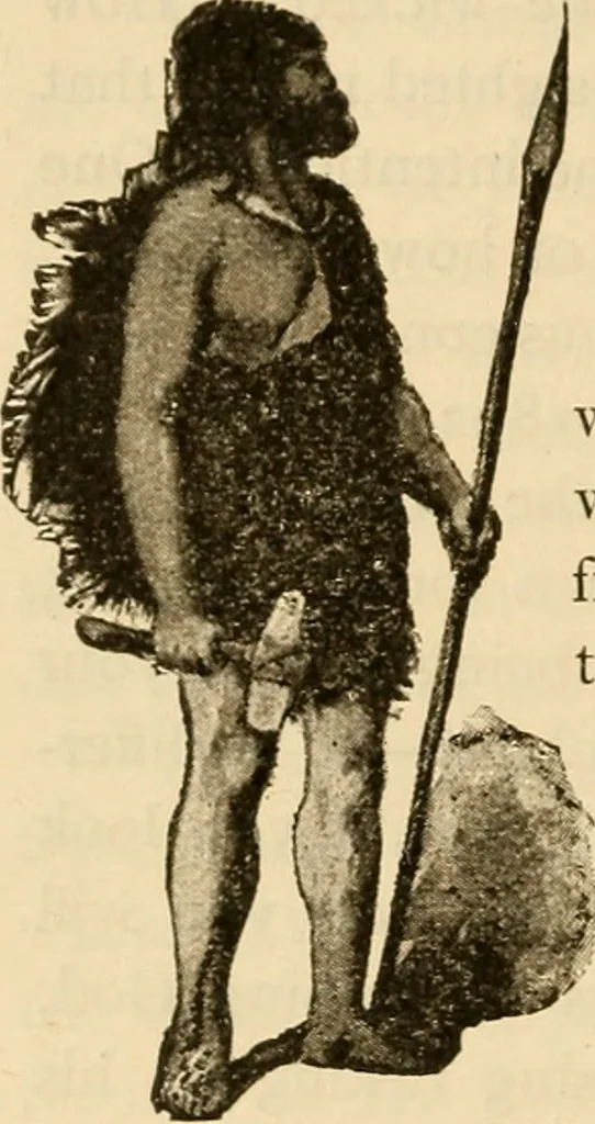 An illustration from As it is to be, 1892, leaf 153