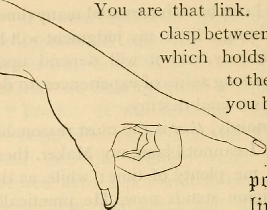 An illustration from As it is to be, 1892, leaf 179