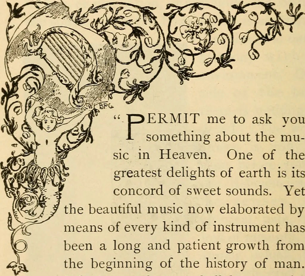 An illustration from As it is to be, 1892, leaf 189