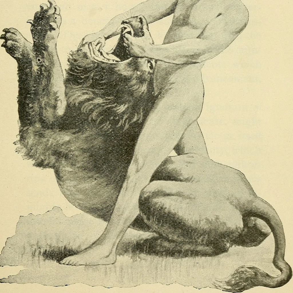 An illustration from As it is to be, 1892, leaf 204
